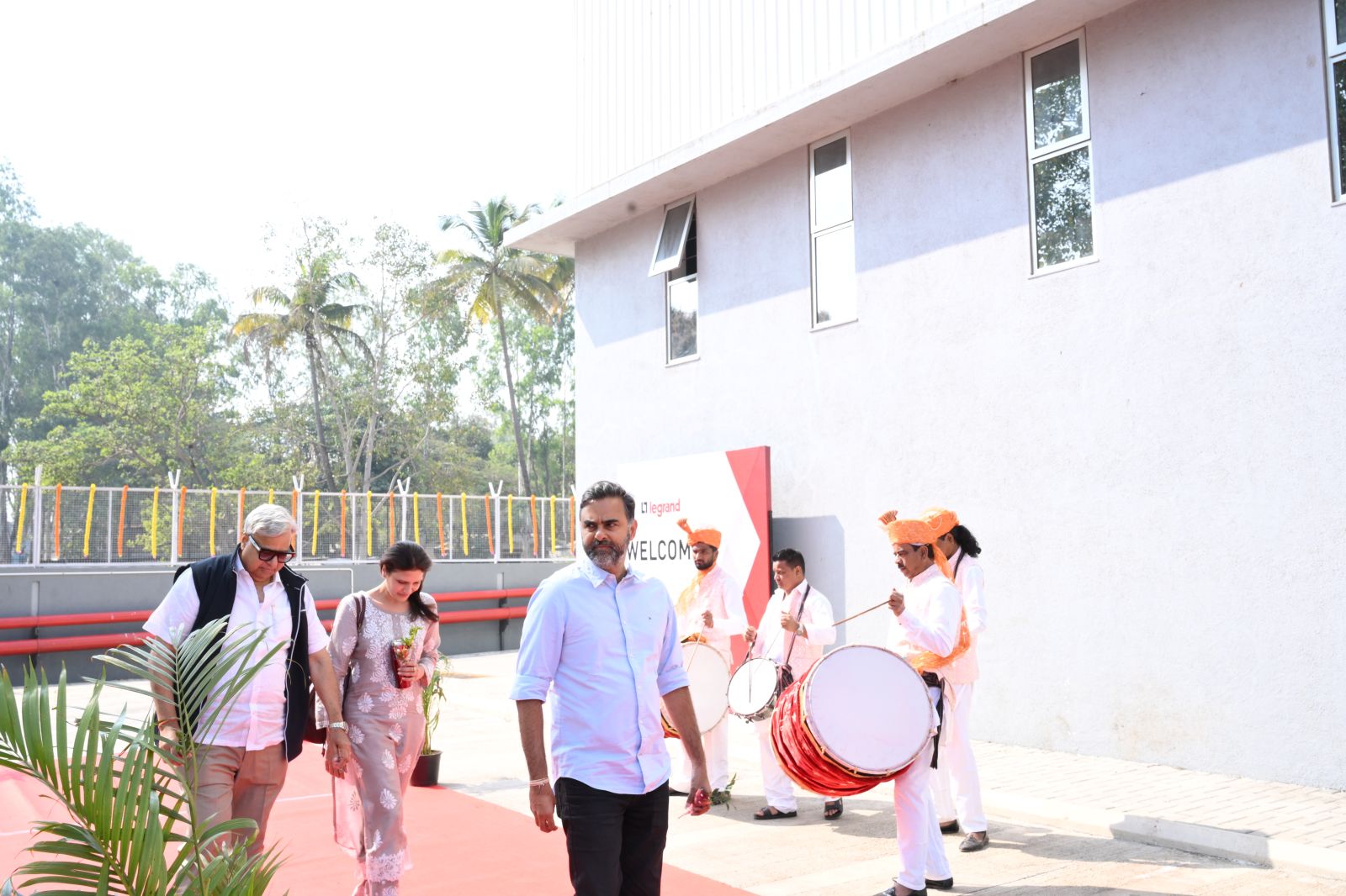 Traditional welcome ceremony