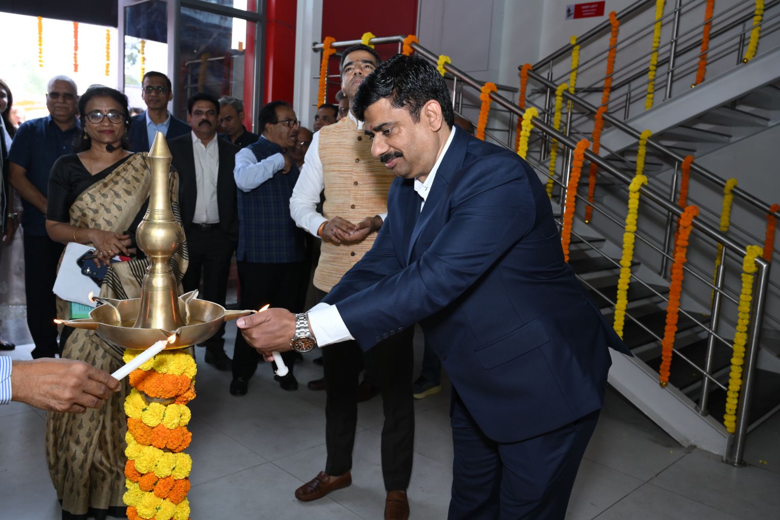 Lamp lighting ceremony